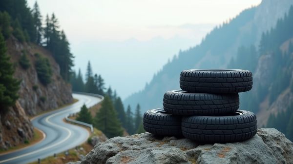 Compatibilité des pneus 4 saisons selon la loi montagne